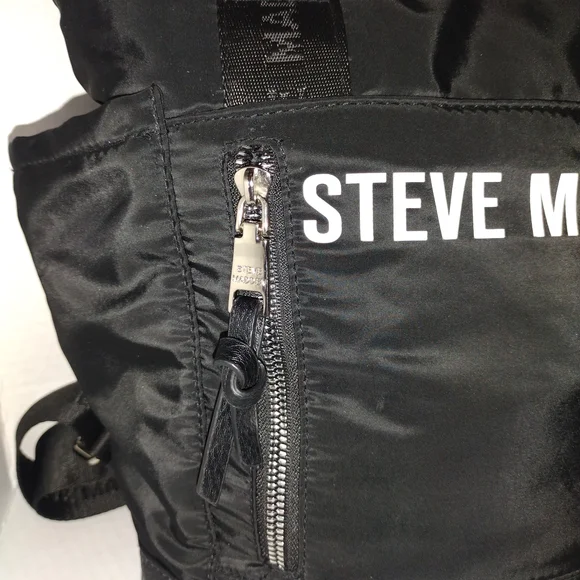 Steve Madden Black Backpack - Picture 2 of 8